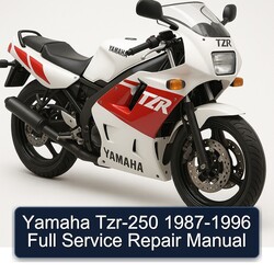 1987-1996 Yamaha TZR Models TZR-250 Service Repair Workshop Manual PDF