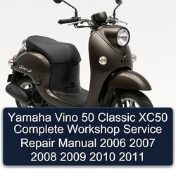 2006-2011 Yamaha Vino 50 Classic XC50 Service Repair Workshop Manual PDF
