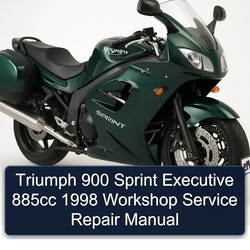 1998 Triumph Sprint 900 Executive 885CC Service Repair Workshop Manual PDF