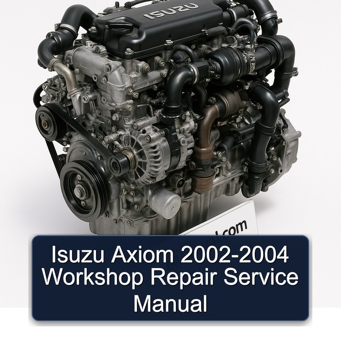 2002-2004 Isuzu N Series Axiom Service Repair Workshop Manual PDF