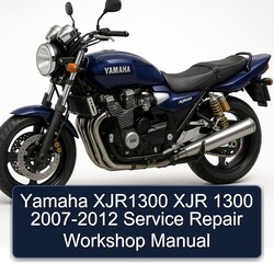 2007-2012 Yamaha XJR Models XJR1300 1300 Service Repair Workshop Manual PDF