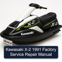 1991 Kawasaki X-2 Service Repair Workshop Manual PDF