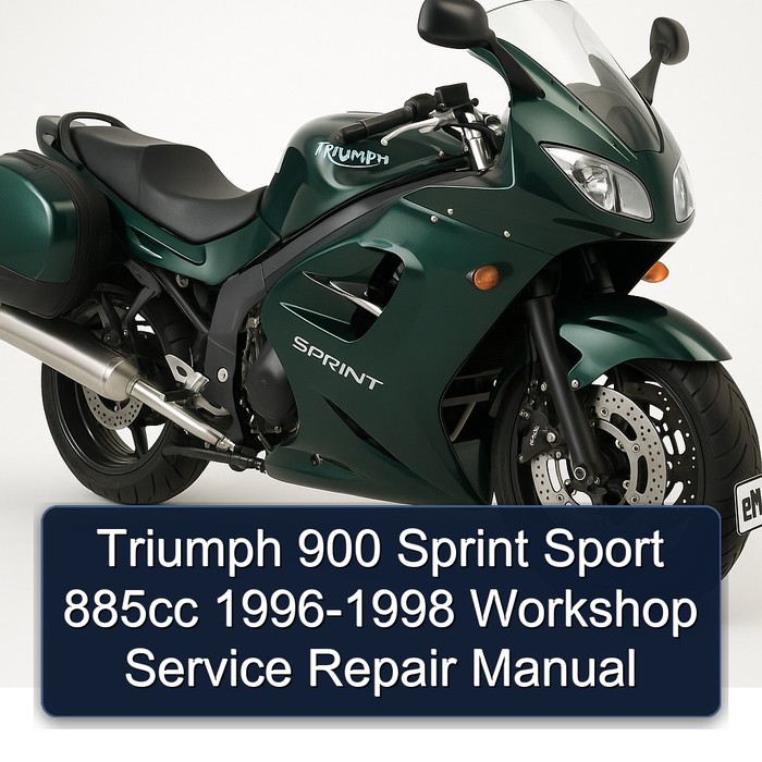 1996-1998 Triumph Sprint 900 Sport 885CC Service Repair Workshop Manual PDF