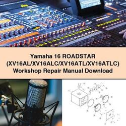 Sterndrive Yamaha 16 Roadstar (xv16al/xv16alc/xv16atl/xv16atlc) Service Repair Workshop Manual PDF