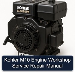 Kohler Magnum Models M10 Engine Service Repair Workshop Manual PDF