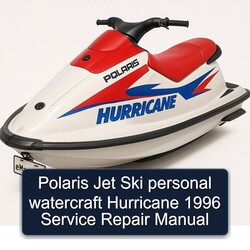 1996 Polaris Jet Ski Personal Watercraft Hurricane Service Repair Workshop Manual PDF