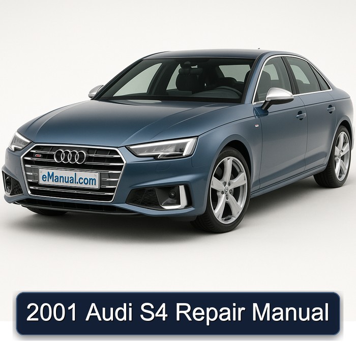 2001 Audi S4 Service Repair Workshop Manual PDF