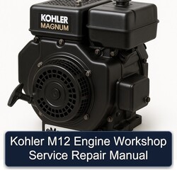 Kohler Magnum Models M12 Engine Service Repair Workshop Manual PDF