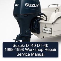 1988-1998 Suzuki DT40 DT-40 Service Repair Workshop Manual PDF