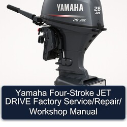 Yamaha Four-stroke JET Drive / Service Repair Workshop Manual PDF