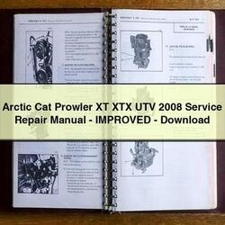 2008 Arctic CAT Prowler XT XTX UTV -improved Service Repair Workshop Manual PDF