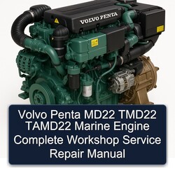 Volvo Penta MD22 TMD22 Tamd22 Marine Engine Service Repair Workshop Manual PDF