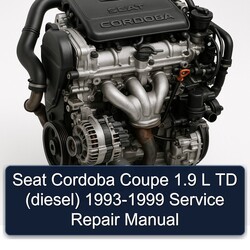 1993-1999 Seat Cordoba Coupe 1.9 L TD (DIESEL) Service Repair Workshop Manual PDF