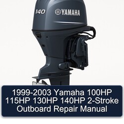 1999-2003 Yamaha 100HP 115HP 130HP 140HP 2-stroke Outboard Service Repair Workshop Manual PDF