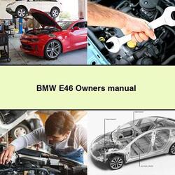 BMW 1 Series E46 Owners Owner's Manual PDF