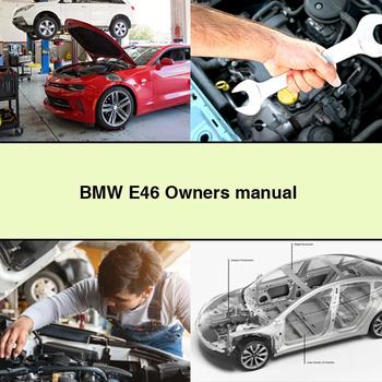 BMW 1 Series E46 Owners Owner's Manual PDF