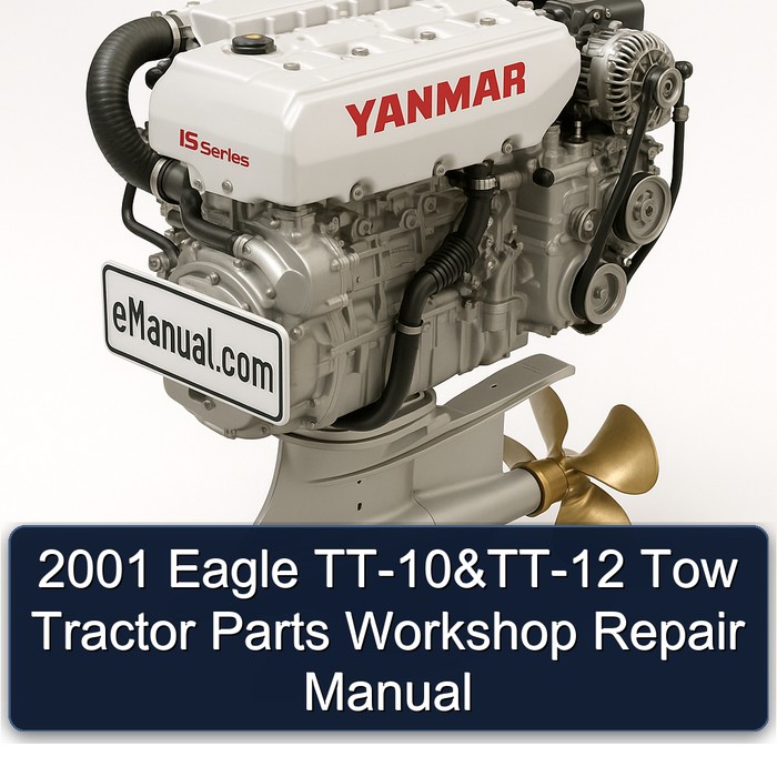 2001 Eagle TT-10 TT-12 Tow Tractor Parts Service Repair Workshop Manual PDF
