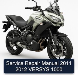 2011-2012 Kawasaki Versys Service Repair Workshop Manual PDF