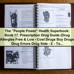 "people Power" Health Superbook: Book 17. Prescription Drug Service Repair Workshop Manual PDF