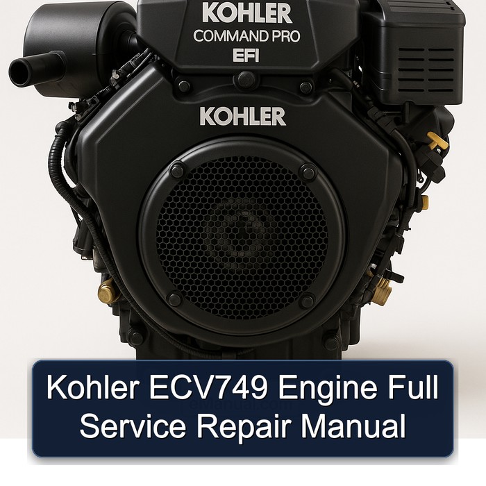 Kohler Command Pro EFI Models ECV749 Engine Service Repair Workshop Manual PDF