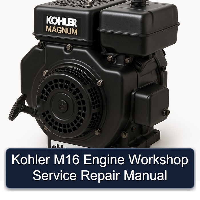 Kohler Magnum Models M16 Engine Service Repair Workshop Manual PDF
