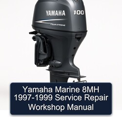 1997-1999 Yamaha Marine 8MH Service Repair Workshop Manual PDF