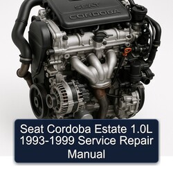 1993-1999 Seat Cordoba Estate 1.0l Service Repair Workshop Manual PDF
