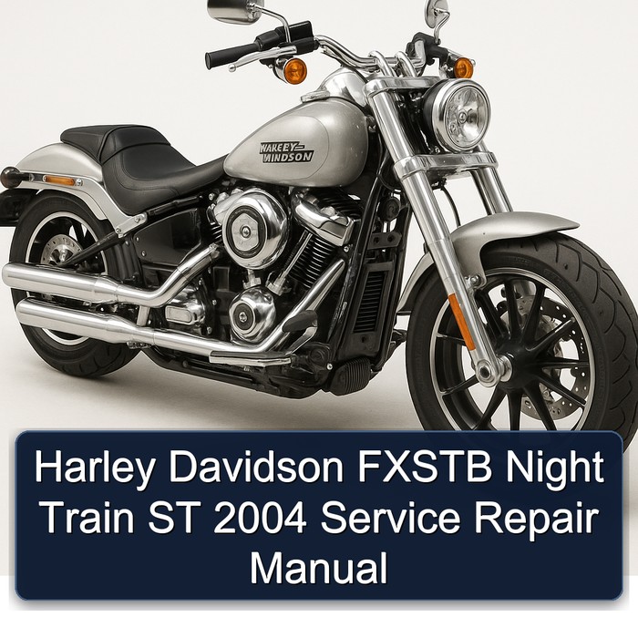 2004 Harley Davidson Servi Car Fxstb Night Train ST Service Repair Workshop Manual PDF