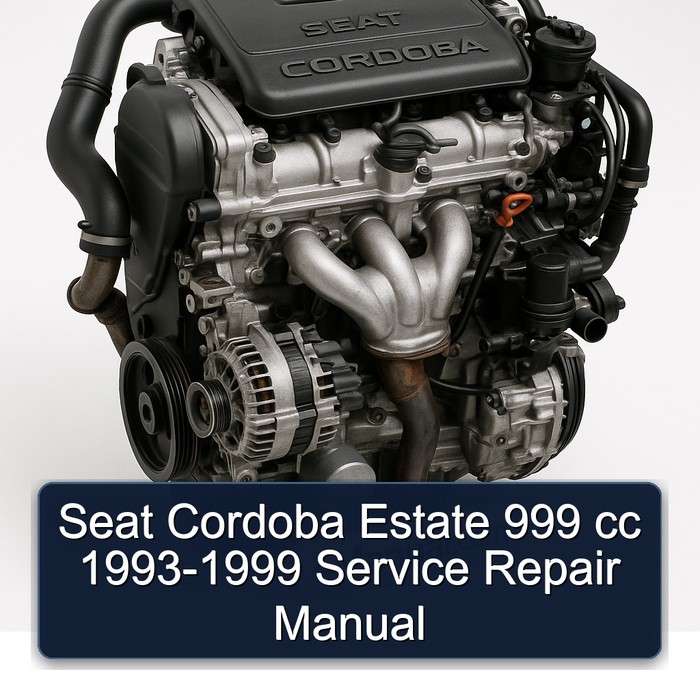 1993-1999 Seat Cordoba Estate 999 Cc Service Repair Workshop Manual PDF