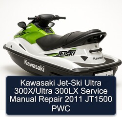 2011 Kawasaki JET-SKI Ultra 300x/ultra 300LX JT1500 PWC Service Repair Workshop Manual PDF