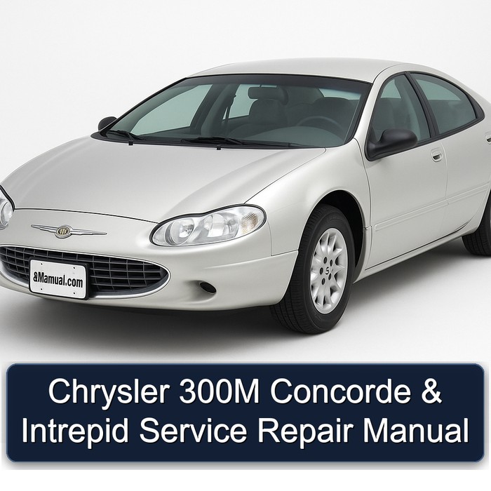 Chrysler Concorde 300M Intrepid Service Repair Workshop Manual PDF