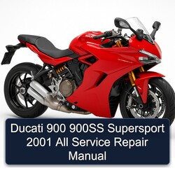 2001 Ducati Supersport 900 900SS All Service Repair Workshop Manual PDF