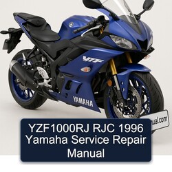 1996 Yamaha YZF Models YZF1000RJ RJC Service Repair Workshop Manual PDF