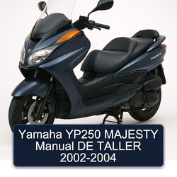 2002-2004 Yamaha Majesty YP250 DE Taller Service Repair Workshop Manual PDF