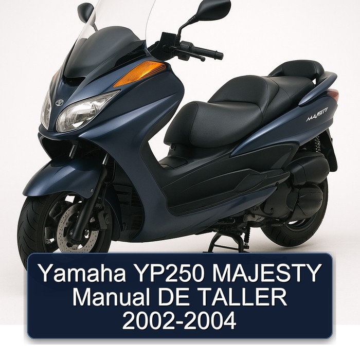 2002-2004 Yamaha Majesty YP250 DE Taller Service Repair Workshop Manual PDF