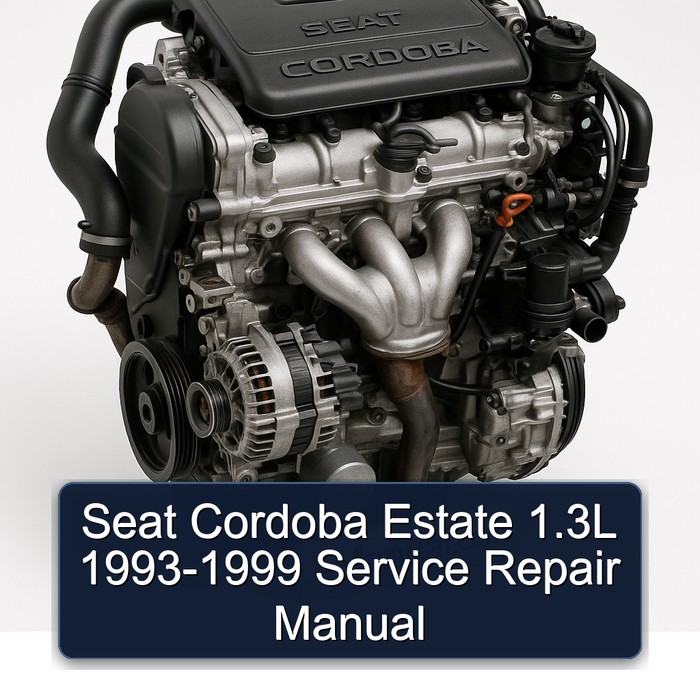 1993-1999 Seat Cordoba Estate 1.3l Service Repair Workshop Manual PDF