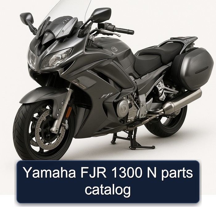 Yamaha FJR Models 1300 N Parts Catalog PDF