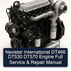 Navistar International DT466 DT530 DT570 Engine Service Repair Workshop Manual PDF