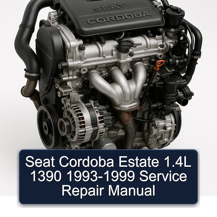 1993-1999 Seat Cordoba Estate 1.4l 1390 Service Repair Workshop Manual PDF