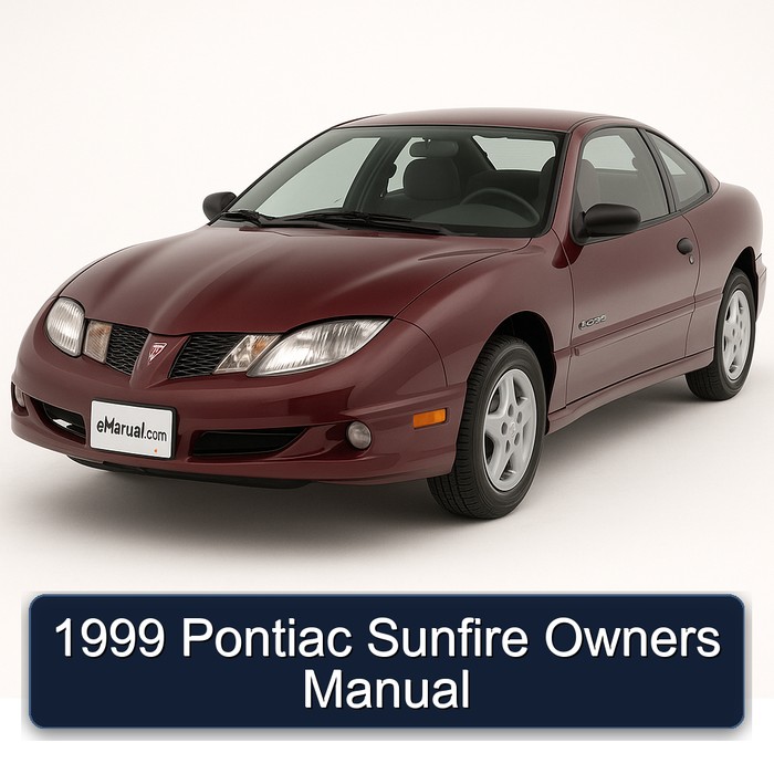 1999 Pontiac Sunfire Owners Owner's Manual PDF