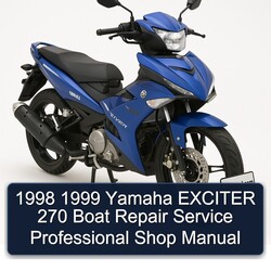 Yamaha Exciter 270 Boat Shop Service Repair Workshop Manual PDF