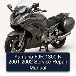 2001-2002 Yamaha FJR Models 1300 N Service Repair Workshop Manual PDF