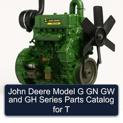 John Deere Model G GN GW GH Series T Parts Catalog PDF