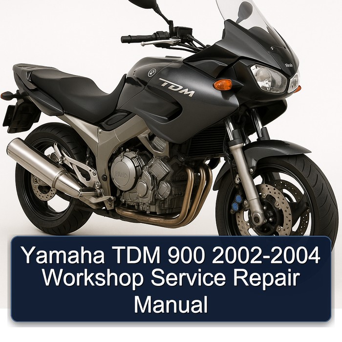 2002-2004 Yamaha TDM Models 900 Service Repair Workshop Manual PDF