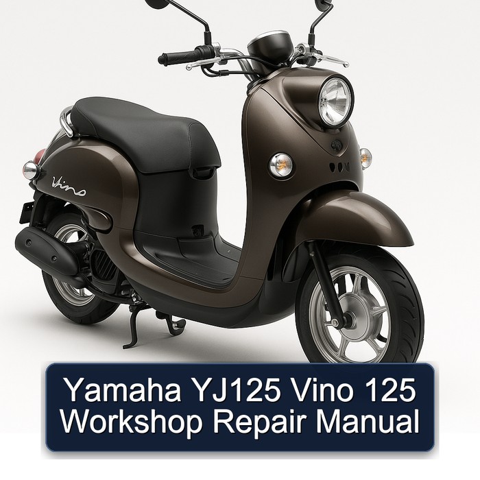 Yamaha Vino YJ125 125 Service Repair Workshop Manual PDF