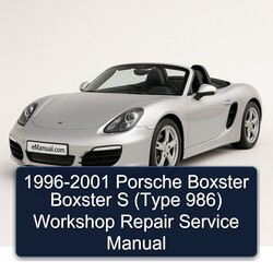 1996-2001 Porsche Boxster S (type 986) Service Repair Workshop Manual PDF