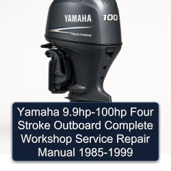 1985-1999 Yamaha 9.9hp-100hp Four Stroke Outboard Service Repair Workshop Manual PDF