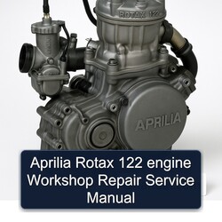 Aprilia Rotax 122 engine Service Repair Workshop Manual PDF
