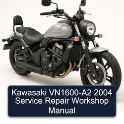 2004 Kawasaki Vulcan Vn1600-a2 Service Repair Workshop Manual PDF