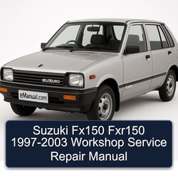 1997-2003 Suzuki FXR Models FX150 FXR150 Service Repair Workshop Manual PDF